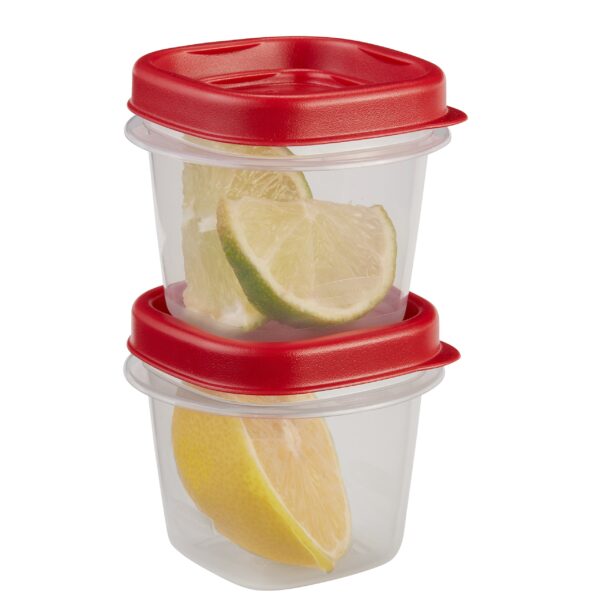 Rubbermaid premier food storage containers 0.5 cup with lids 12